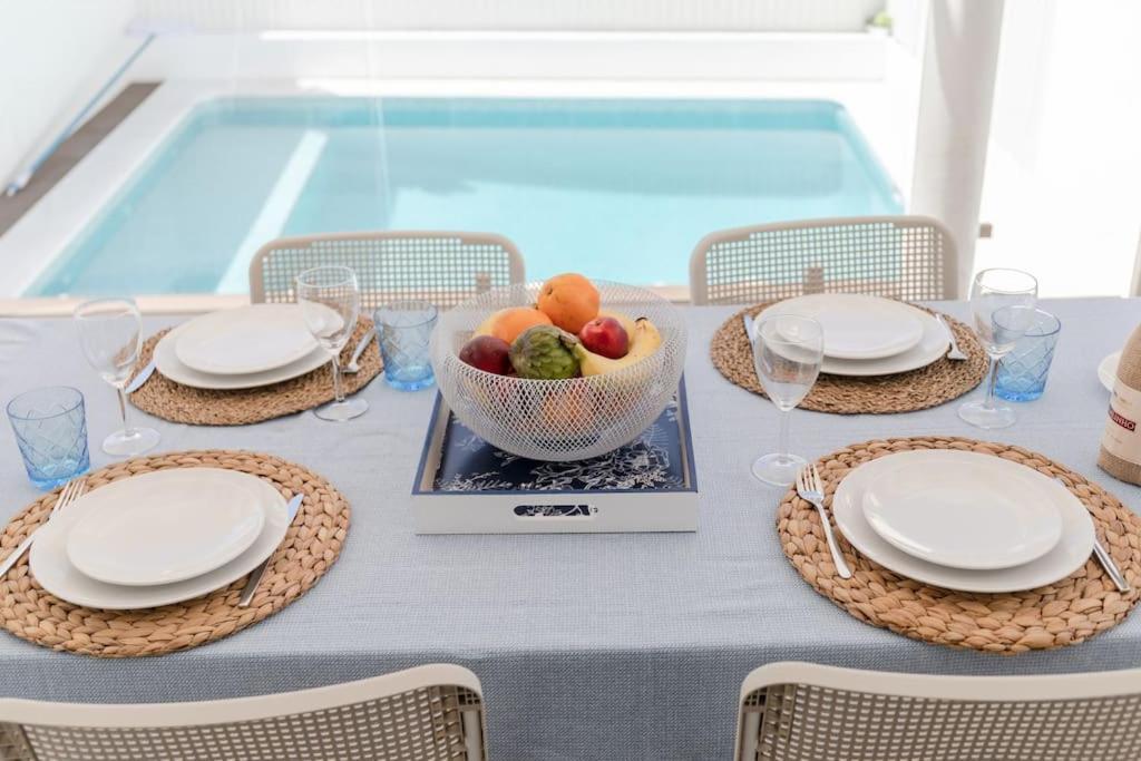 Seascape Villa Private Pool & Rooftop Jacuzzi With Sea View Near Manta Rota Beach Vila Nova de Cacela Buitenkant foto